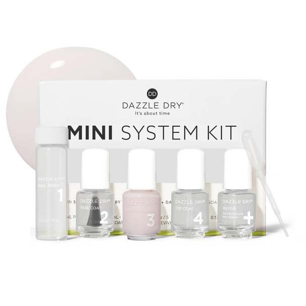 Dazzle Dry Mini Kit – 4 Step System (5 Piece Kit)
