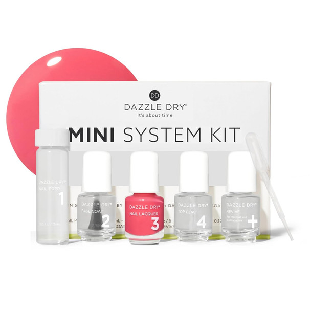 Dazzle Dry Mini Kit – 4 Step System (5 Piece Kit)