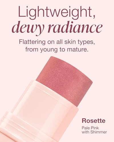 Mineral Fusion 3 in 1 Color Stick Hydrating Cream Blush Tint for Cheek Lip and Eye Natural Multi Use Makeup