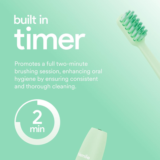 HISMILE Electric Toothbrush, 3 Brushing Modes, Smart Timer, Rechargeable Electric Tooth Brush for Adults and Children, Soft-Tapered Bristles, Mode Memory