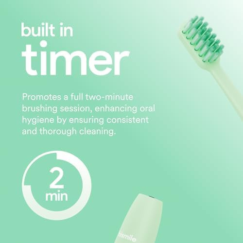 HISMILE Electric Toothbrush, 3 Brushing Modes, Smart Timer, Rechargeable Electric Tooth Brush for Adults and Children, Soft-Tapered Bristles, Mode Memory