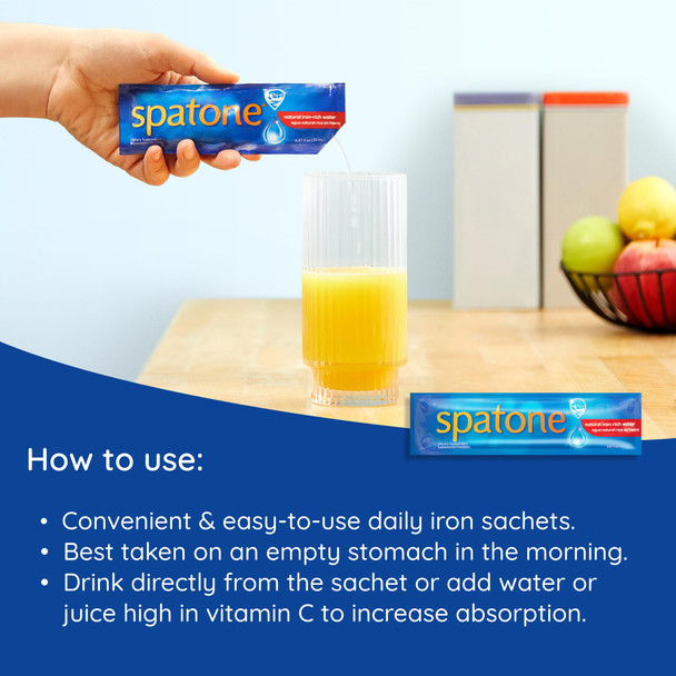 Spatone 100% Natural Iron Supplement (42 Sachets)