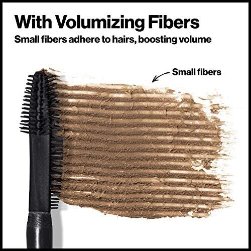 Revlon ColorStay Brow Fiber Filler Longwearing and  Volumizing Waterproof Eyebrow Gel