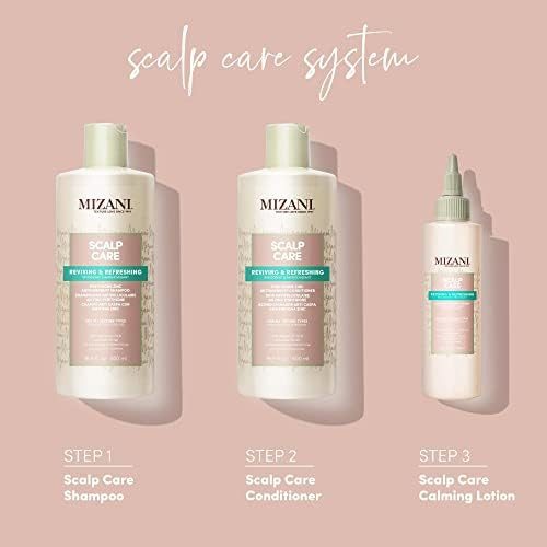 MIZANI Scalp Care Dandruff Shampoo Cleanses Hair and Scalp For Curly Hair