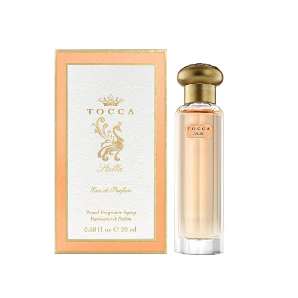 Tocca Stella Women's Perfume Travel Spray   Fresh Floral Blood Orange Freesia Spicy Lily