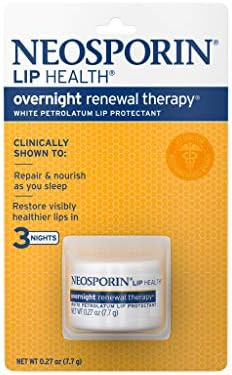 Neosporin Lip Health Overnight Healthy Lips Renewal Therapy Petrolatum Lip Protectant