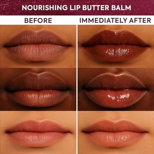 Makari Vanilla Beige Lip Butter Balm 0.5 oz Lightweight Lip Moisturizer Non Sticky Lip Balm for Daily Lip Care  Smooth Soft Feel