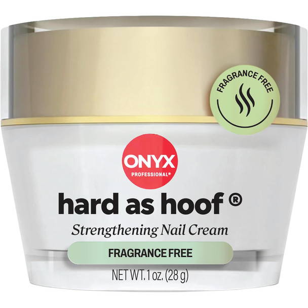 Onyx Professional Hard As Hoof Nail Strengthening Cream - Nail Growth and Conditioning Cuticle Cream Stops Splits Chips Cracks and Strengthens Nails