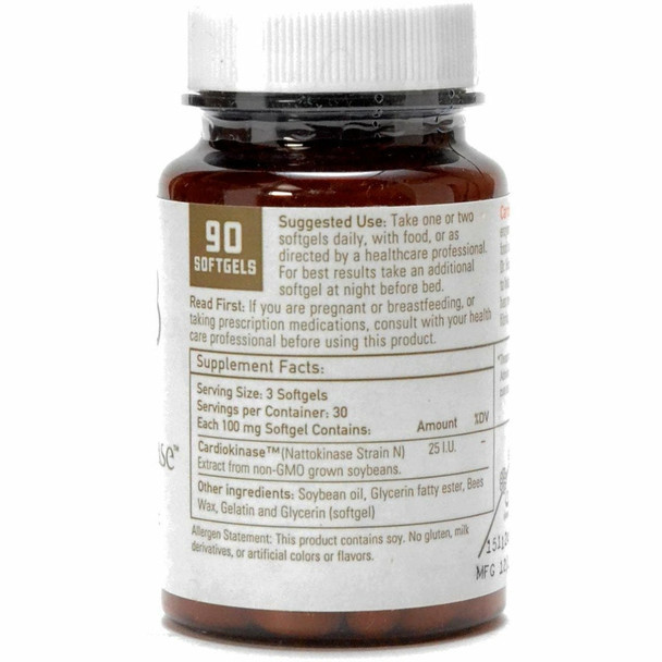 Cardiokinase w/ Nattokinase 90 veg gels by Iagen Professional