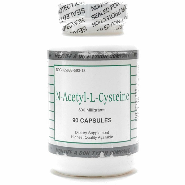 N-Acetyl-L-Cysteine 500 Mg 90 Caps By Montiff