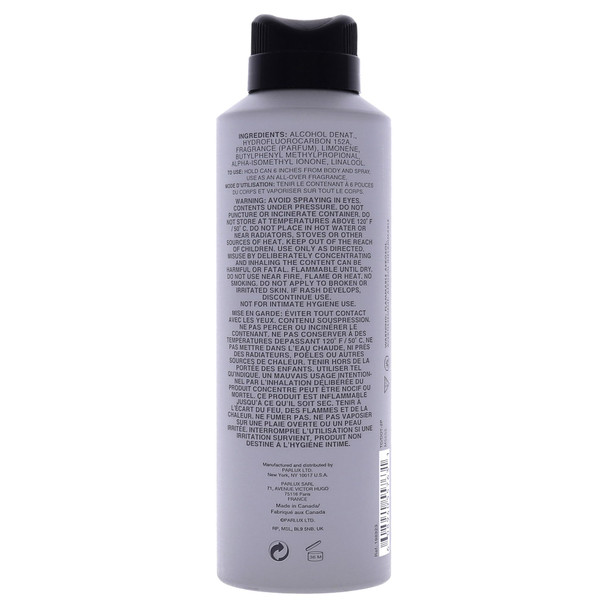 Kenneth Cole Reaction Body Spray 6 oz