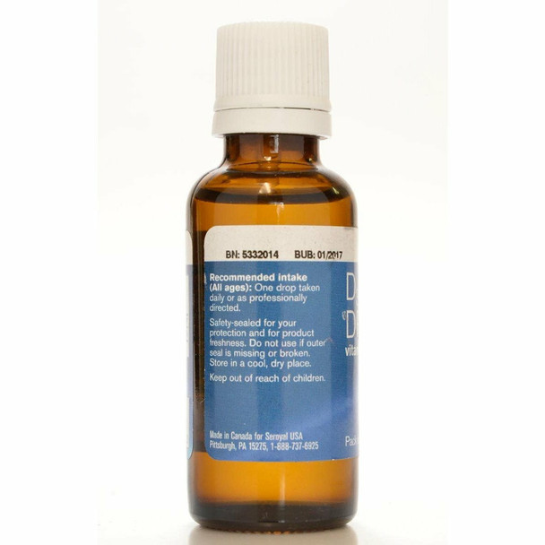 D3 1000 Drops 1 oz by Pharmax