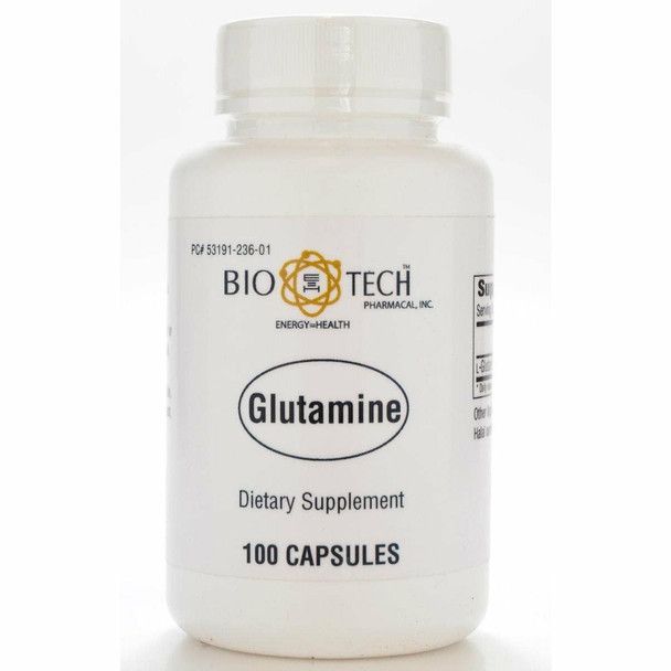 Glutamine 500 mg 100 caps by Bio-Tech