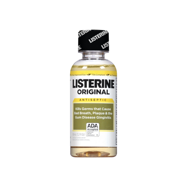 Listerine Antiseptic Mouthwash, Original 3.2 oz