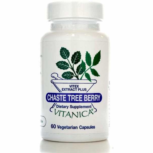 Chaste Tree Berry 60 Vcaps By Vitanica