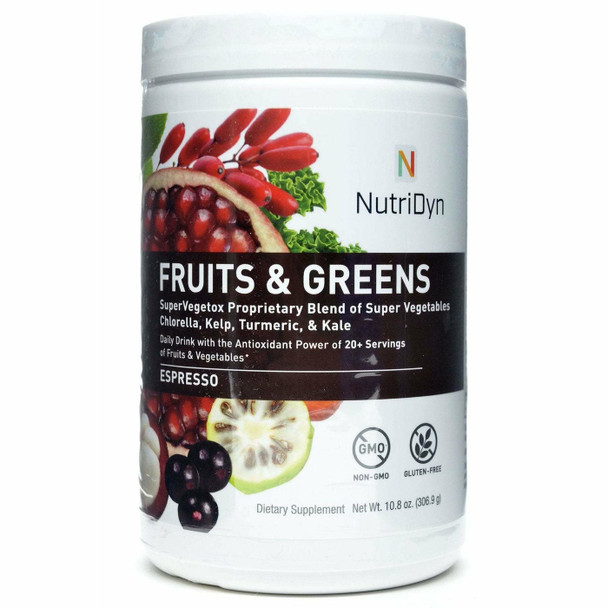Fruits & Greens Natural Espresso by Nutri-Dyn