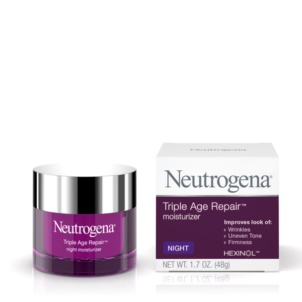 Neutrogena Triple Age Repair Moisturizer, Night, 1.7 Oz