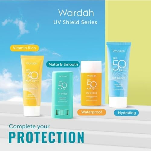 Wardah UV Shield Aqua Fresh Sunscreen Serum SPF 50 PA++++, 30 ml
