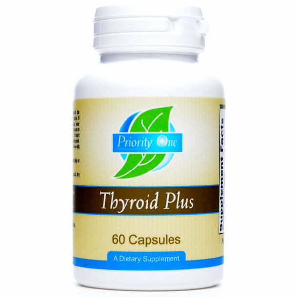 Thyroid Plus 60 caps by Priority One Vitamins