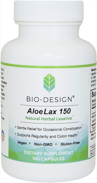 Aloe Lax 150 180 Caps By Biodesign