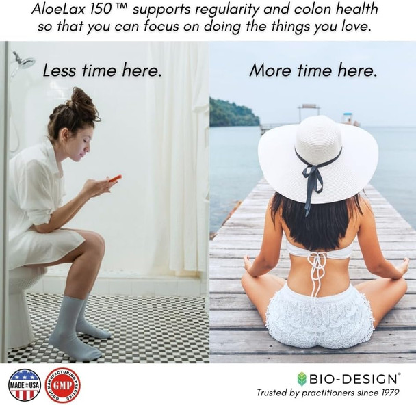 Aloe Lax 150 180 Caps By Biodesign