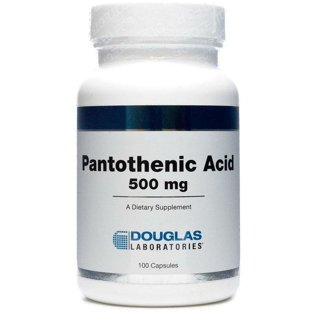 Pantothenic Acid 500 mg 100 caps by Douglas Labs Pantothenic Acid 500 mg 100 caps by Douglas Labs