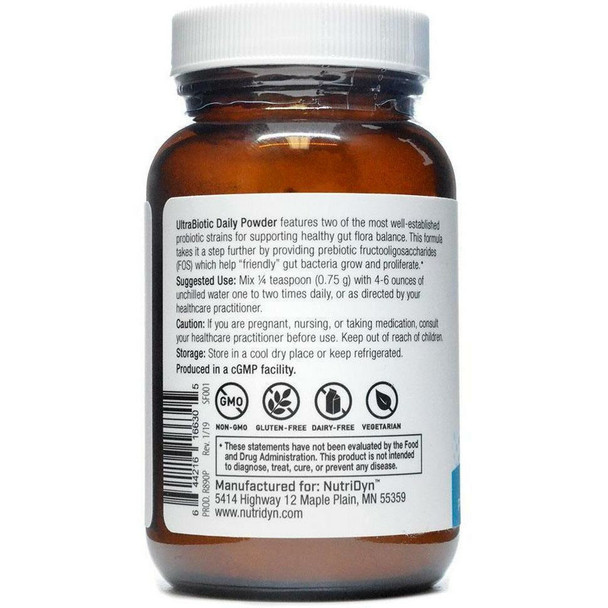 UltraBiotic Daily Powder 50 g 67 Servings by Nutri-Dyn F