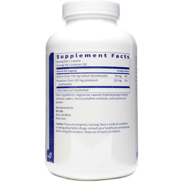 Bi-Carb Formula 250 vcaps by Klaire Labs