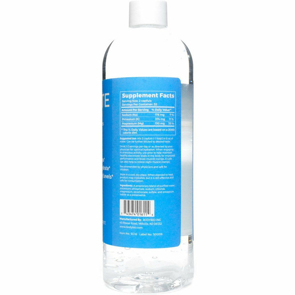 BodyBio  Balanced Electrolyte Concentrate 16 oz