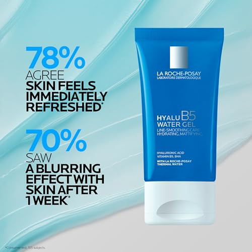 La Roche-Posay RochePosay Hyalu B5 Water Gel Face Moisturizer Hydrating Face Cream With 1.35 Fl Oz