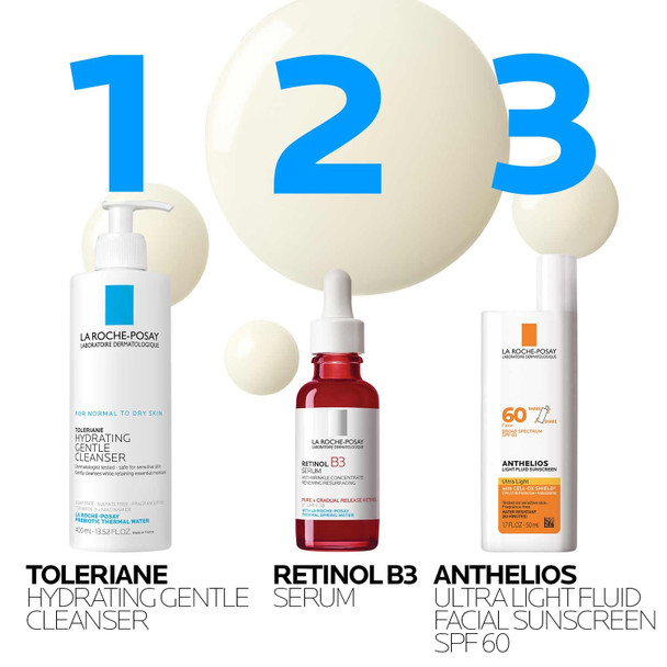 La Roche-Posay Pure Retinol Face Serum With Niacinamide Vitamin B3 and Hyaluronic Acid
