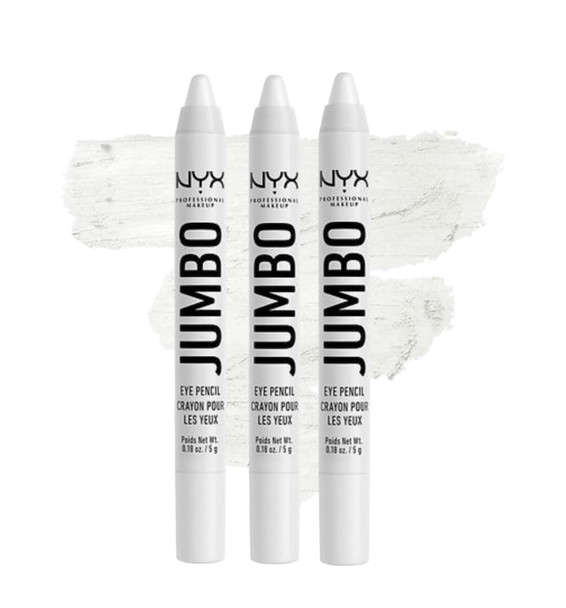 Nyx Professional Makeup Jumbo Eye Pencil 604 Milk 3Pack 3Pack