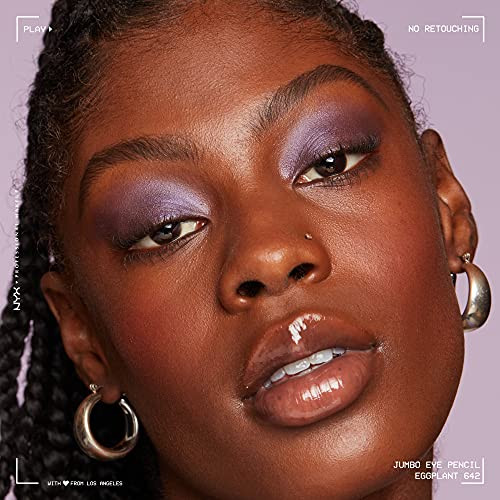 Nyx Professional Makeup Jumbo Eye Pencil Duo Eggplant and Iced Latte Blendable Eyeshadow Stick