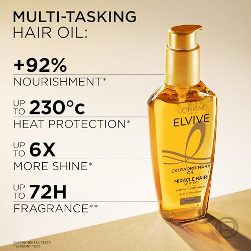 LOreal Paris LOr Al Paris Elvive Extraordinary Oil Miracle Hair Serum Intense Nourishment 100Ml