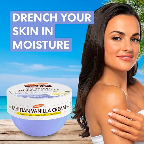 PalmerS Cocoa Butter Formula Body Cream Moisture Drenching Tahitian Vanilla 72Hr Hydration 8.8 Oz