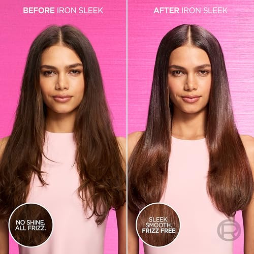 LOreal Paris Sulfate Iron Sleek Coat AntiFrizz Hair Treatment Spray With Heat Treated Hair Everpure 5.1 Fl Oz