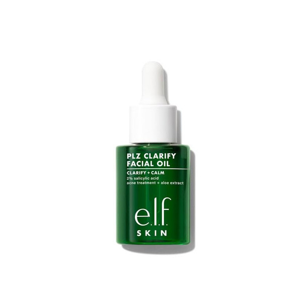 E.L.F. Skin Plz Clarify Facial Oil Face Oil For Treating and Preventing 1 Oz