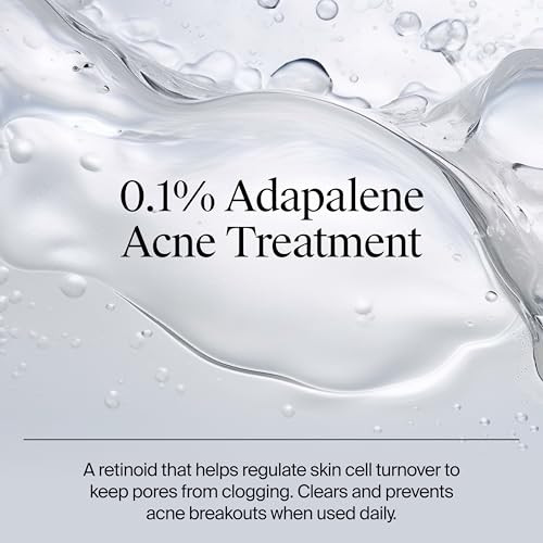 Neutrogena Evenly Clear Retinoid Adapalene Gel 0.1% Acne Spot Treatment OnceDaily Topical 0.5 Oz