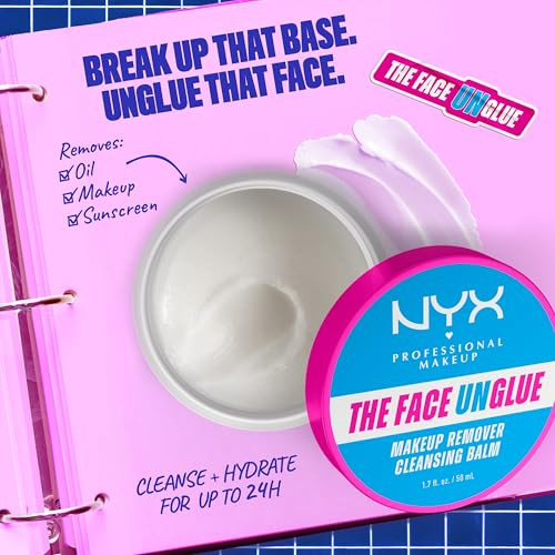 Nyx Professional Makeup The Face Unglue Makeup Remover Cleansing Balm Face Cleanser With Shea