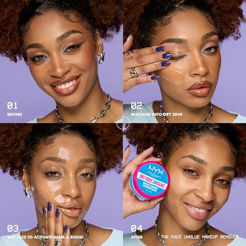 Nyx Professional Makeup The Face Unglue Makeup Remover Cleansing Balm Face Cleanser With Shea