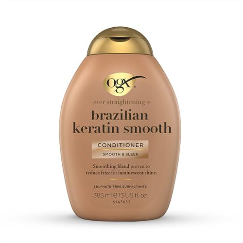 Ogx Organix Ogx Conditioner Brazilian Therapy Pack Keratin Pack Of 3 384Ml Pack Of 3