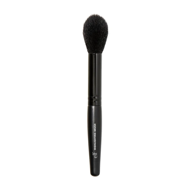 E.L.F. Highlighter Brush Soft Tapered Makeup Brush To Highlight and Strobe Gives