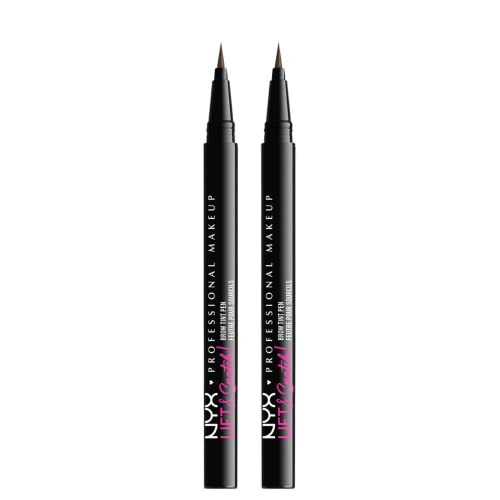 Nyx Professional Makeup Lift and Snatch Eyebrow Tint Pen Ash Brown Pack Of 2 Pack Of 2