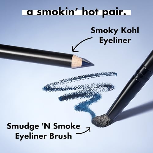 E.L.F. Smudge N Eyeliner Brush MultiUse Eyeshadow and Eyeliner Brush For