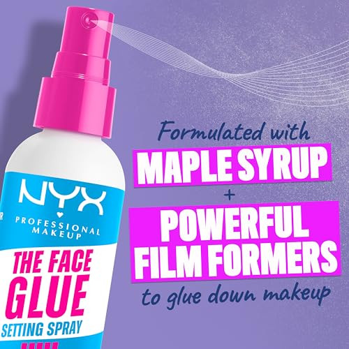 Nyx Professional Makeup The Face Glue Setting Spray TransferResistant Waterproof Setting Spray Up To