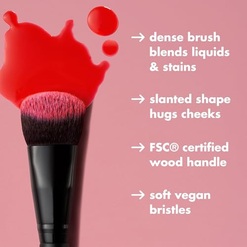 E.L.F. Stain and Tint Blending Brush Liquid Blush Brush For Blending and