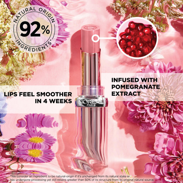 LOreal Paris Glow Paradise Hydrating BalmInLipstick With Pomegranate Extract Pastel Exaltation 0.1 Oz