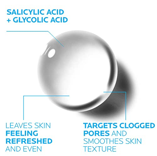 La Roche-Posay RochePosay Effaclar Clarifying Solution Acne Toner With Salicylic Acid And Glycolic