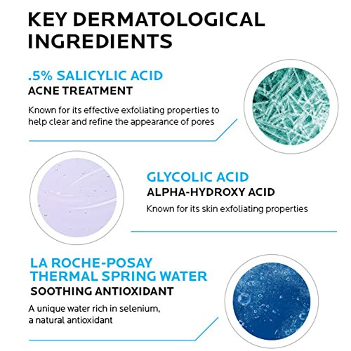 La Roche-Posay RochePosay Effaclar Clarifying Solution Acne Toner With Salicylic Acid And Glycolic