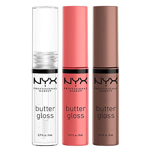 Nyx Professional Makeup Butter Gloss Lip Trio Set